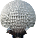 Spaceship Earth, Orlando, Florida, USA · Photo: chensiyuan, Public domain (Wikimedia Commons) Spaceship Earth